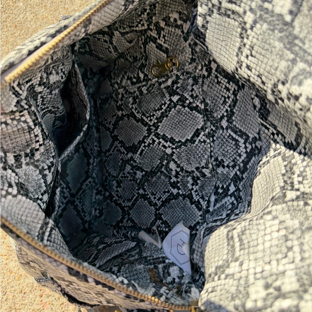 FAWN Design snakeskin backpack - image 5